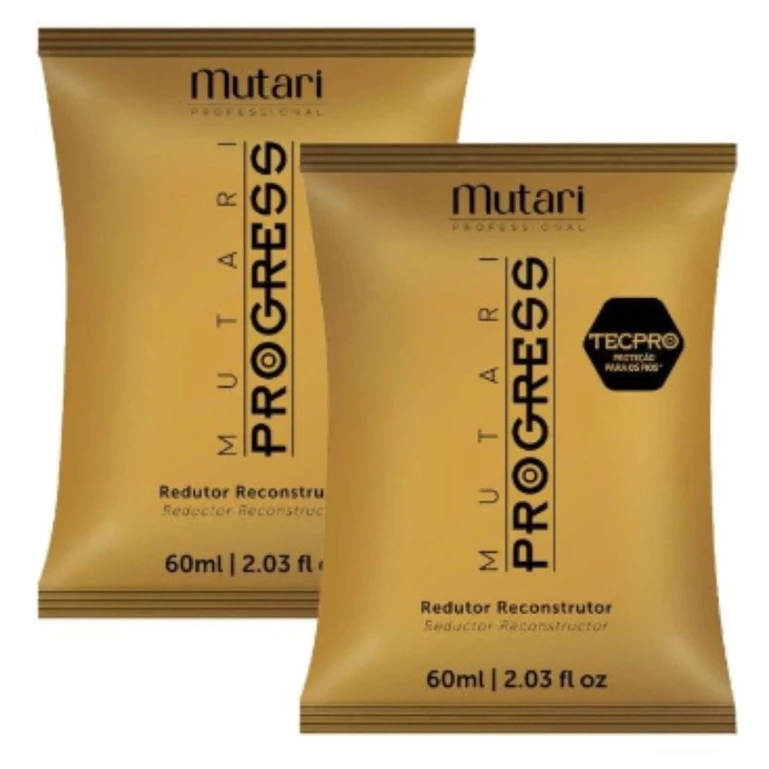 Progressiva Mutari Progress Sem Formol Sachê 60gr - 02 unidades ...