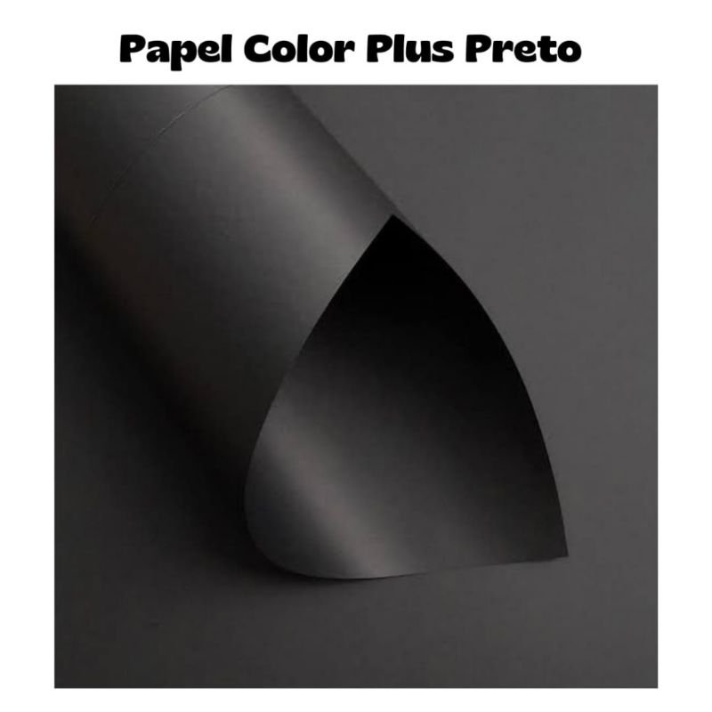 Papel Preto 180g Masterprint Color Plus Folha de Papel gramatura 180 ...