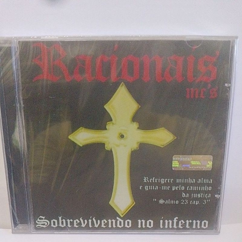 cd racionais mcs sobrevivendo no inferno novo lacrado | Shopee Brasil