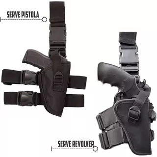 Coldre de Coxa / Perna Robocop para Revolver