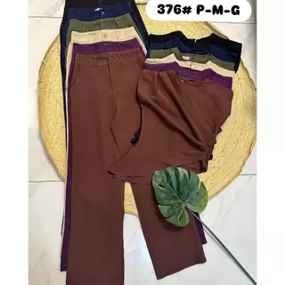 YAN FASHION Conjunto Feminino Alfaiataria Blusa Assimétrica e Calça Reta Elegante