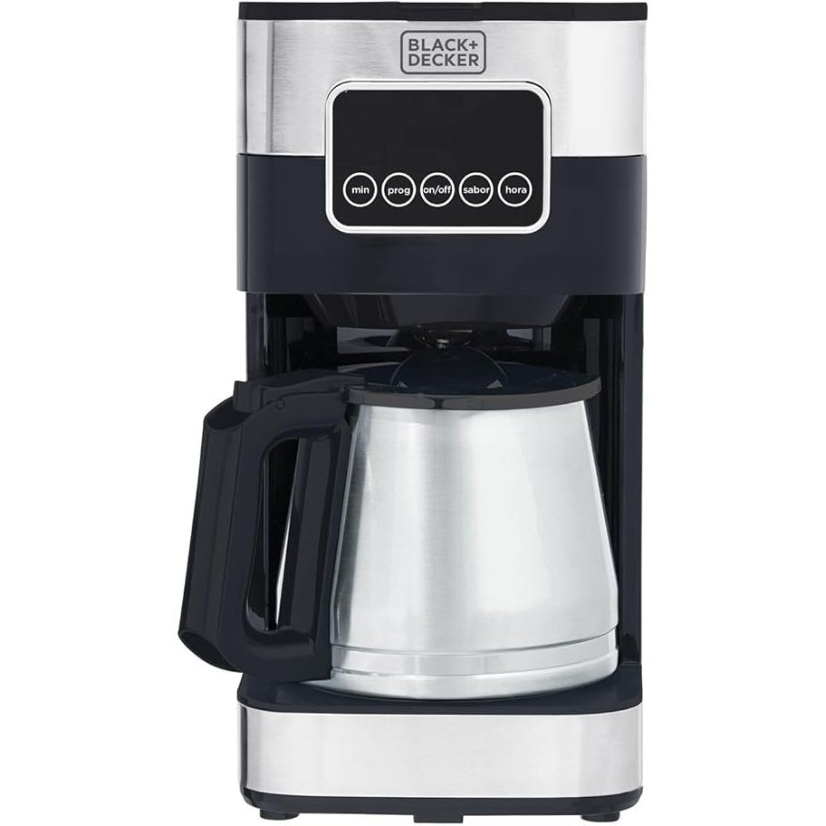 CAFETEIRA BLACK DECKER PROGRAMÁVEL, JARRA INOX, 38 CAFÉS, 127V ...