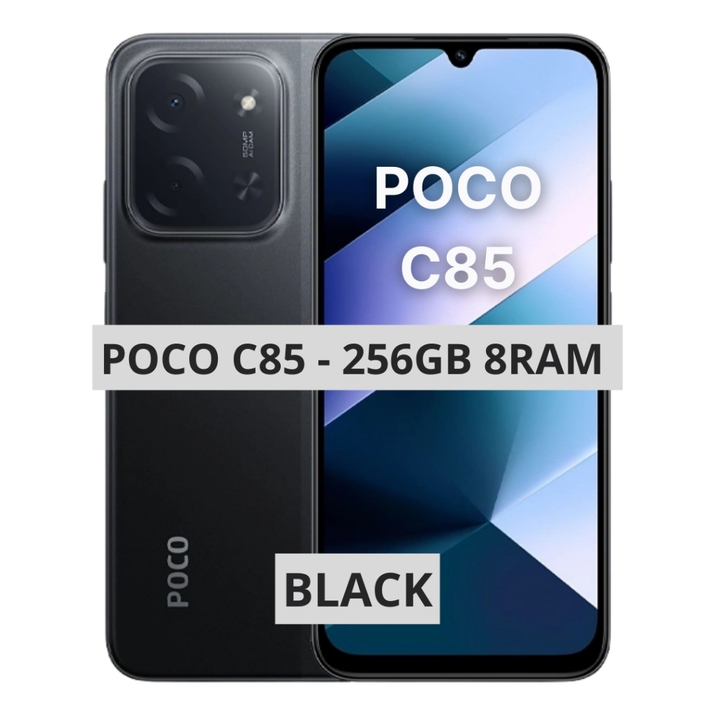 Smartphone Xiaomi POCO C85 com Android 15, Câmera 50MP, 6000mAh