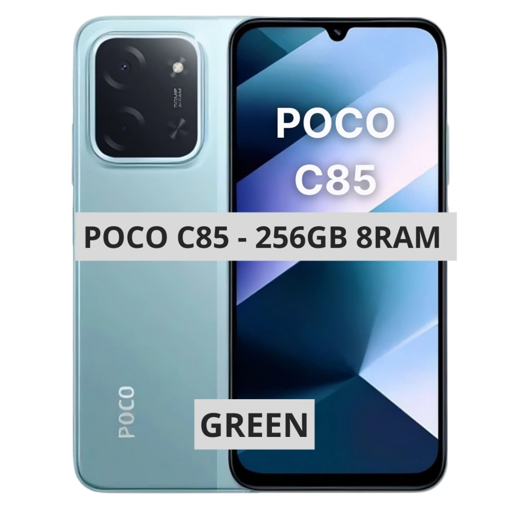Smartphone Xiaomi POCO C85 com Android 15, Câmera 50MP, 6000mAh