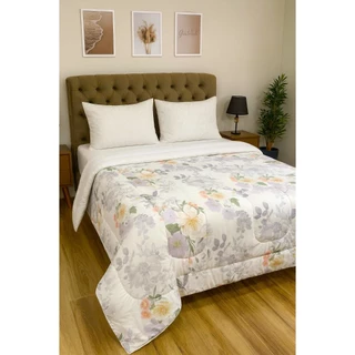 Edredom Estampado 400 fios Toque Aveludado Queen Avulso em Oferta na Shopee