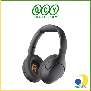 Headphone QCY H3 Lite Sem Fio Bluetooth 5.3 Cancelamento de Ruído ANC até 60 Horas de Reprodução Drive de 40mm