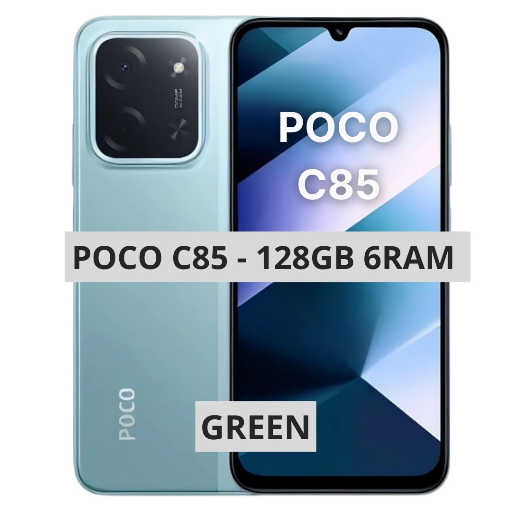 Smartphone Xiaomi POCO C85 com Android 15, Câmera 50MP, 6000mAh