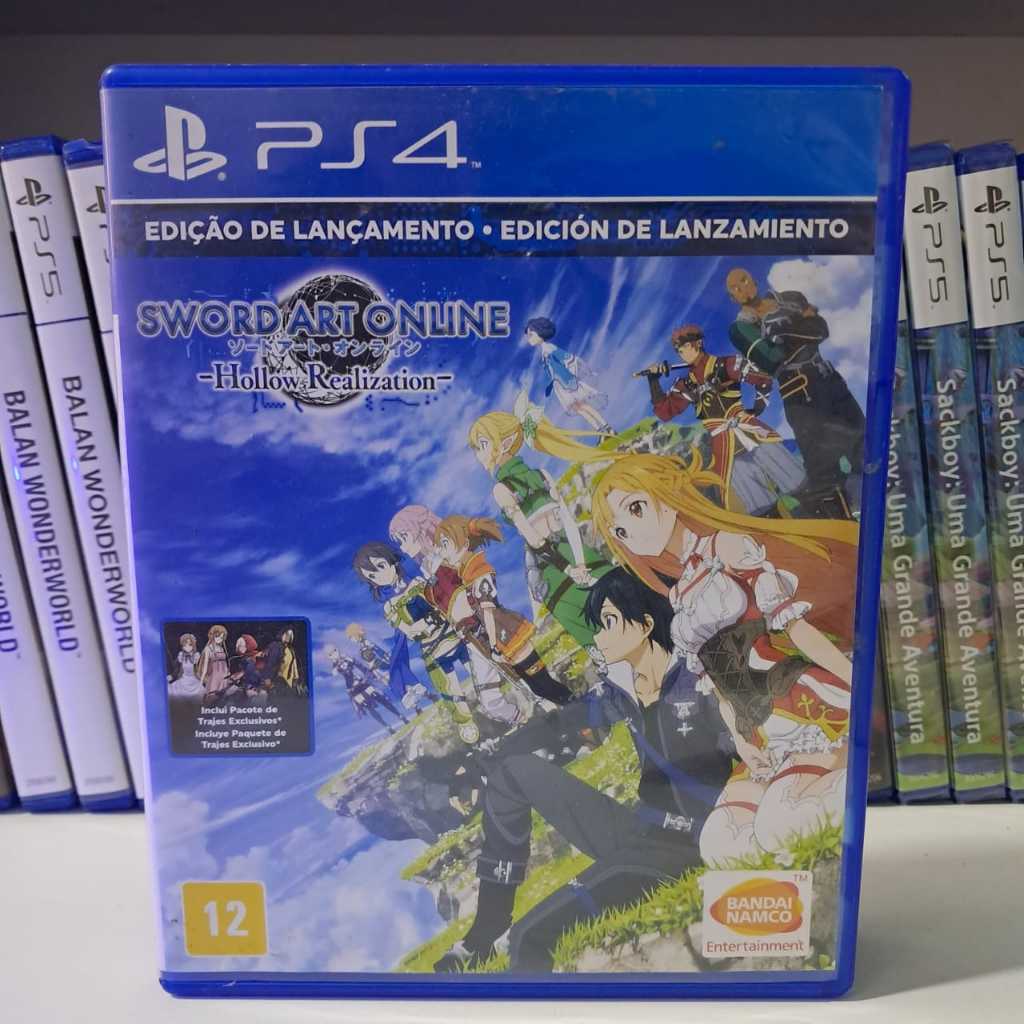 SWORD ART ONLINE HOLLOW REALIZATION - PS4