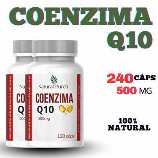 Coenzima Q10 - 500mg - 120 cápsulas - Original - Suplemento alimentar