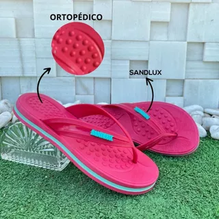 Sandália Feminina Confort Luxo – Ortopédica, Anatômica e Antiderrapante Sandlux