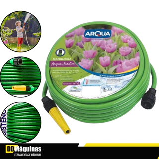 Mangueira Jardim Flexível Arqua 30 Metros Com Conexões - Flexarqua em Oferta na Shopee