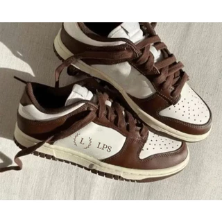 Tenis Feminino Casual Marrom Moda Estiloso Masculino