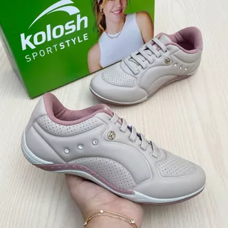 Tênis Feminino Kolosh Almeria Confortável Esporão Joanete Palmilha Gel em Oferta na Shopee