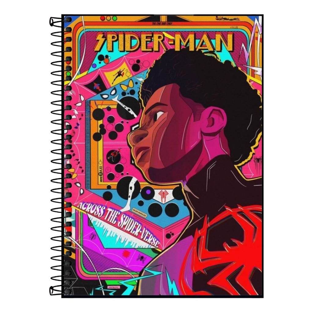 Caderno homem aranha do aranha verso - personalizado - capa dura 01 ate ...