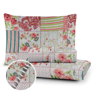 Kit Lençol Cama Solteiro Casal Queen King Berço 400 fios Micropercal Aveludado Todos Tamanhos em Oferta na Shopee