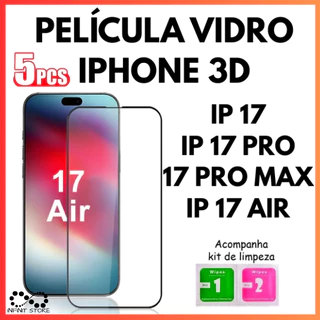 Película De Vidro 3D Temperado Para Iphone 17/17 PRO/17 PRO MAX/17 AIR