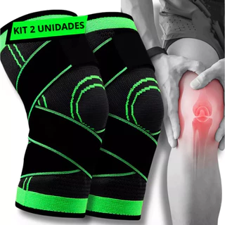 KIT 2 Joelheira De Compressão Tensor Alívio De Dor No Joelho Meia Articulada Ortopédica Academia Fitness Corrida em Oferta na Shopee