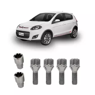 Trava Roda Parafuso Antifurto Para Fiat Novo Pálio + Brinde