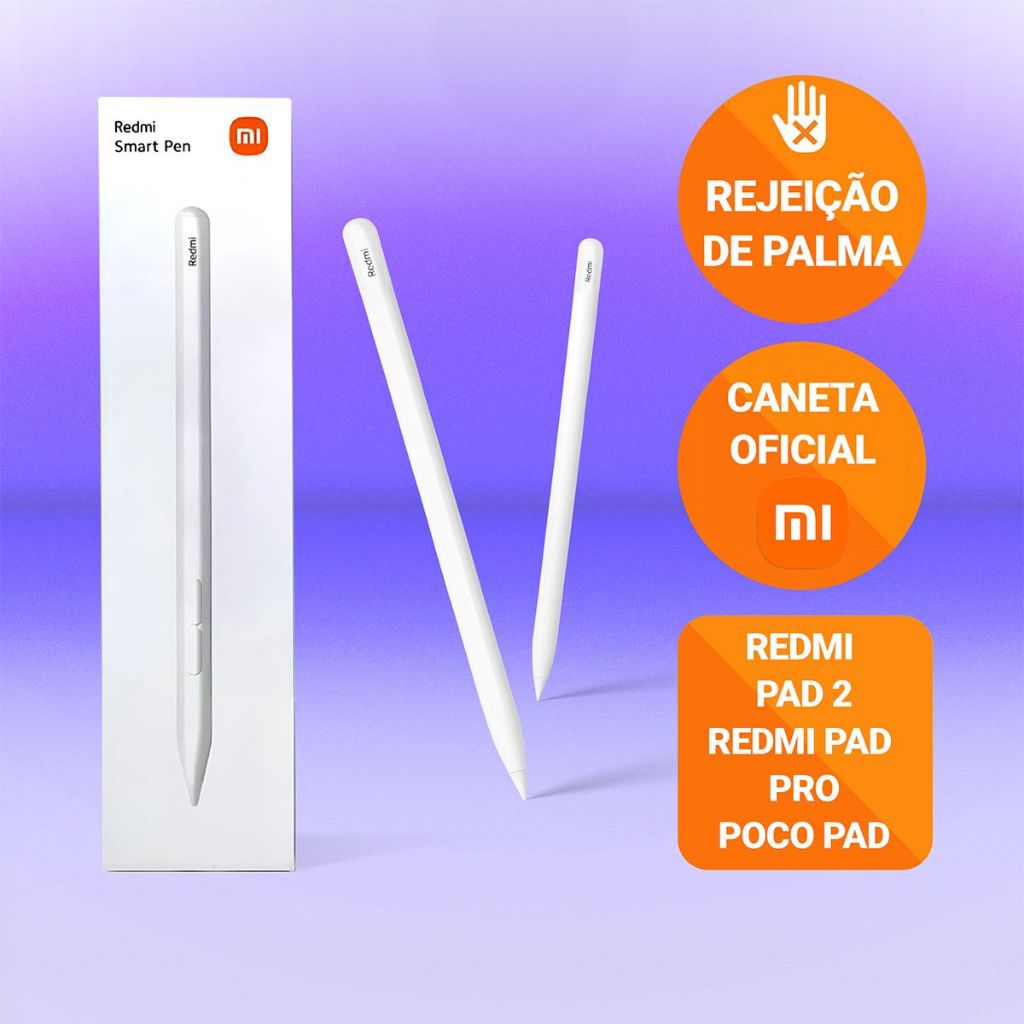 Xiaomi Redmi Smart Pen - Caneta Stylus Oficial Redmi Pad 2 - Redmi