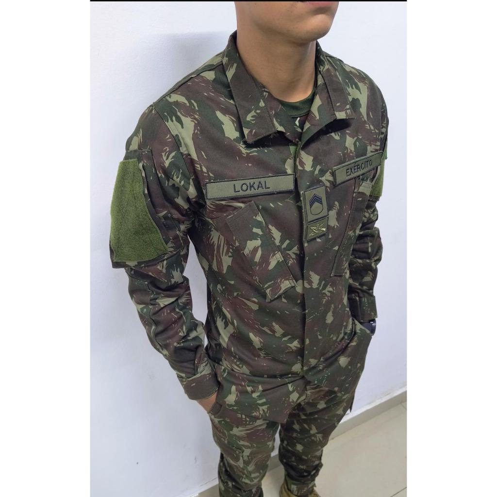 Farda Exército Eb Camuflada Modelo Novo Padrão Rue | Shopee Brasil