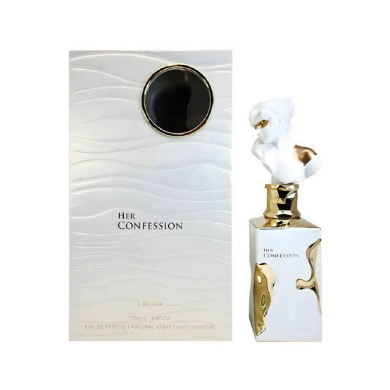 Perfume Árabe Her Confession Lattafa 100ml EDP | Shopee Brasil