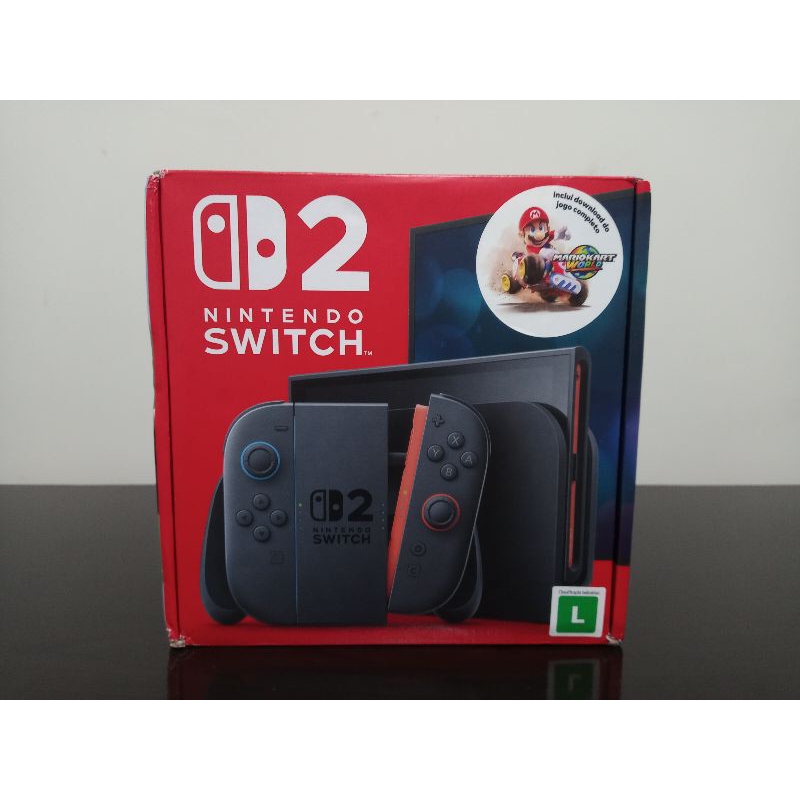 Nintendo Switch 2 versão Mario Kart Nacional