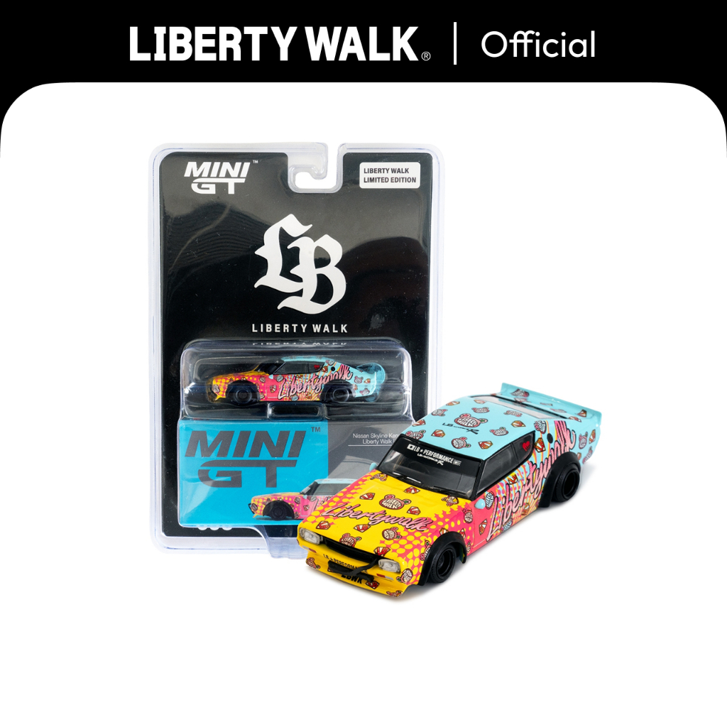 Liberty Walk MINI GT セット Liberty Walk MINI GT 1/64 Nissan Skyline Kenmeri 