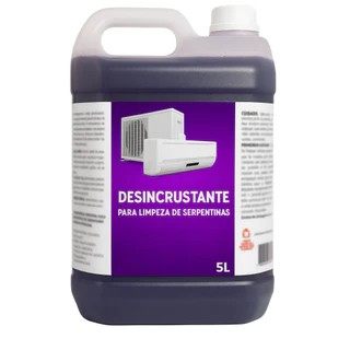 Produto de Limpeza para Ar Condicionado 5L Serpentinas, Peças e Tubulações