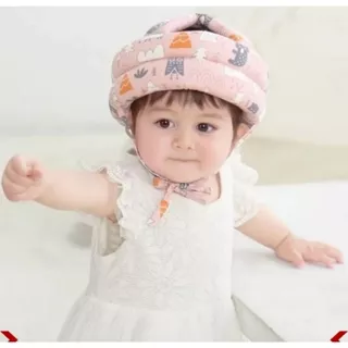 Chapéu De Proteção Anti-Colisão Capacete De Segurança Ajustável Para Bebês - Envio Rápido! em Oferta na Shopee