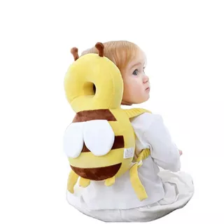 Almofada Mochila De Proteção Para Bebê Cabeça E Nuca Ajustável - Envio Agora! em Oferta na Shopee