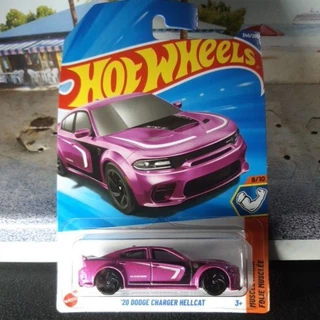 Hot Wheels 20 Dodge Charger Hellcat SRT Rosa Hw Muscle Mania