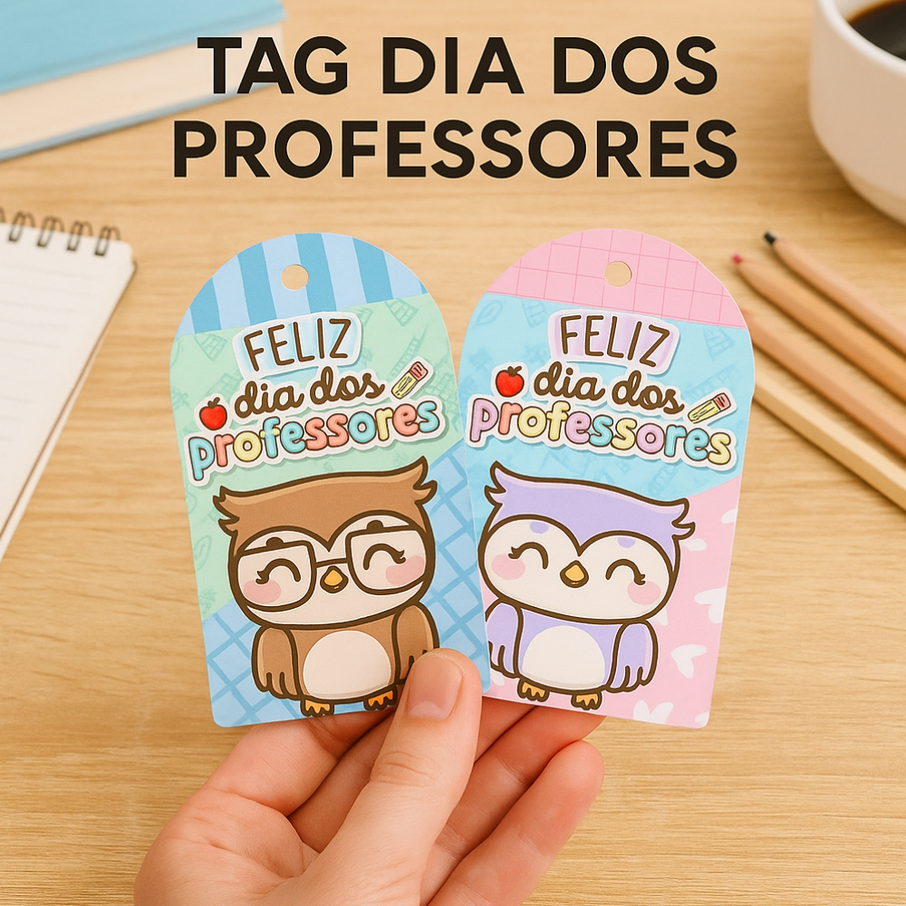 Tag Dia dos Professores Personalizada para Lembrancinhas Decorar ...
