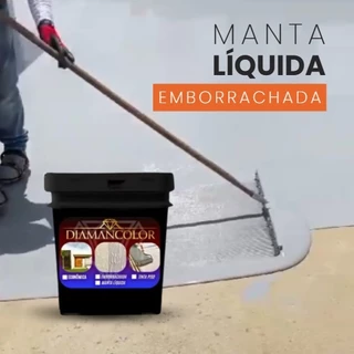 Manta Liquida Impermeabilizante 20 Kg Telhado, Laje, Fachada e Parede, Blindagem Premium DIAMANCOLOR