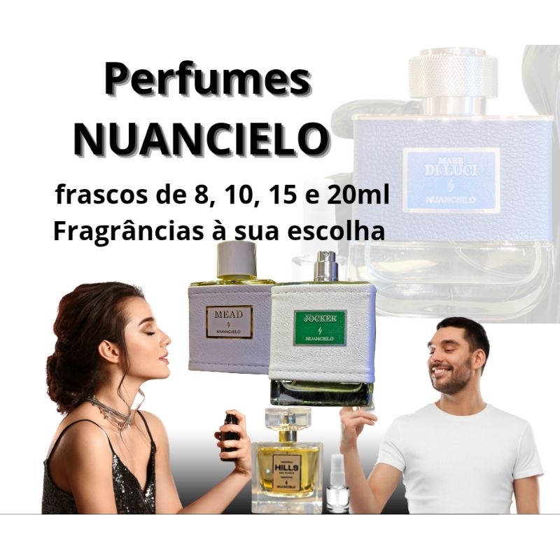 NUANCIELO PERFUMES - Amostras de fragrâncias variadas à sua escolha!