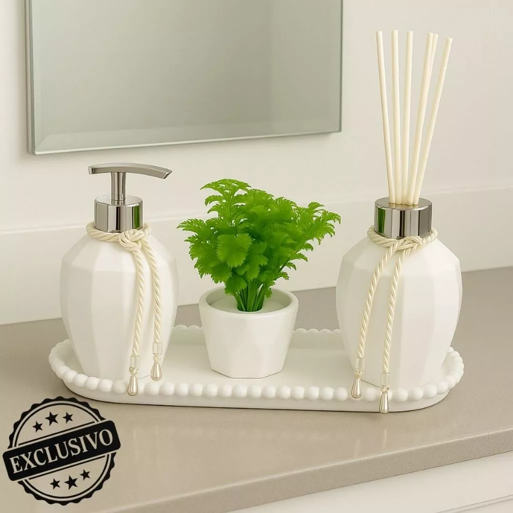 Kit Lavabo Banheiro Luxo