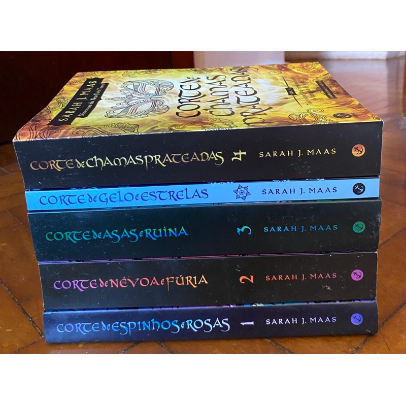 Coleção Completa Corte de Espinhos e Rosas Acotar | Sarah J Maas | Semi ...