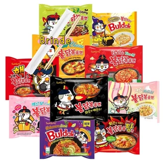 Macarrão Instântaneo Miojo Coreano Hot Chicken (Frango Apimentado) SAMYANG Ramen Multisabor Pacote