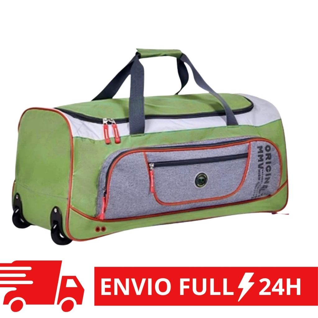 Bolsa Mala Sacola de Viagem C/ Rodinhas Reforcada - Super Resistente Grande - Original - Clio