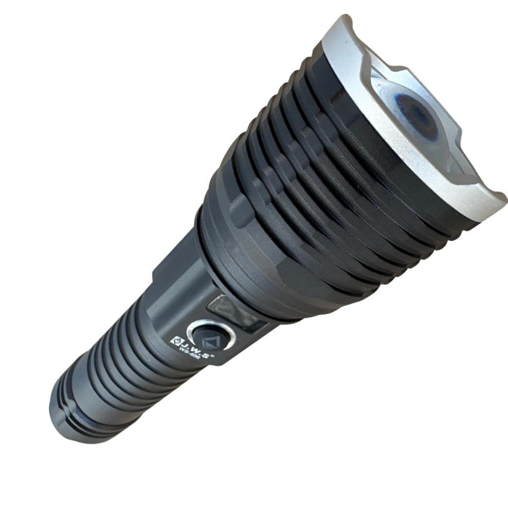 Lanterna Tática Militar Led V3 C/ Visor De Autonomia Usb C Jws WS