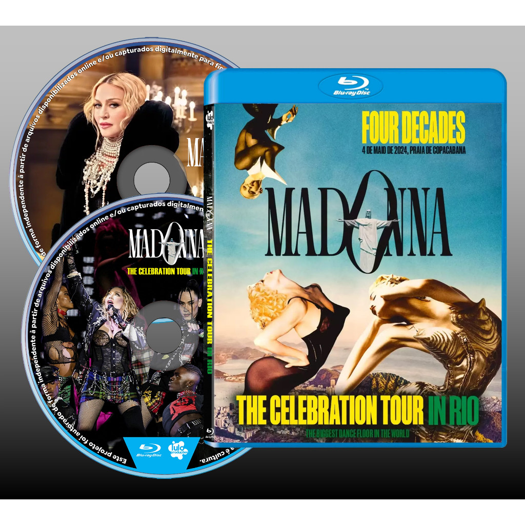 BLU-RAY Madonna - The celebration tour (DUPLO) | Shopee Brasil
