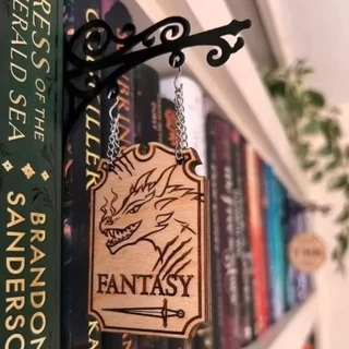 Book nook tavern placa de identificação de gênero booktavernsign literário estantes biblioteca books
