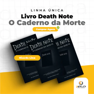 Livro Death Note - O Caderno da Morte Lançamento A Luta entre Justiça e Moralidade no Mundo Sobrenatural, Ricardo Lima