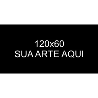 Placa Pvc personalizada 120X60