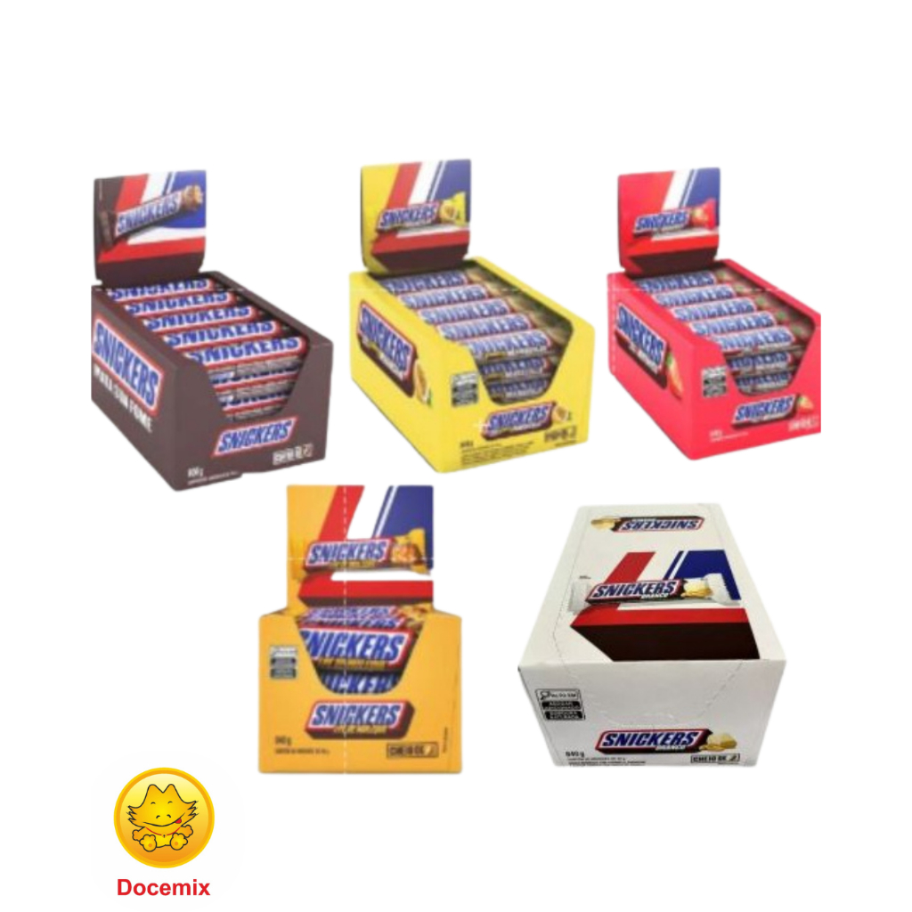 スニッカーズ ディスプレイ 店舗什器 アメリカ 棚 チョコ USA S j0Ib Chocolate Snickers Display 20un de 42g (840g) ESCOLHA SEU SABOR