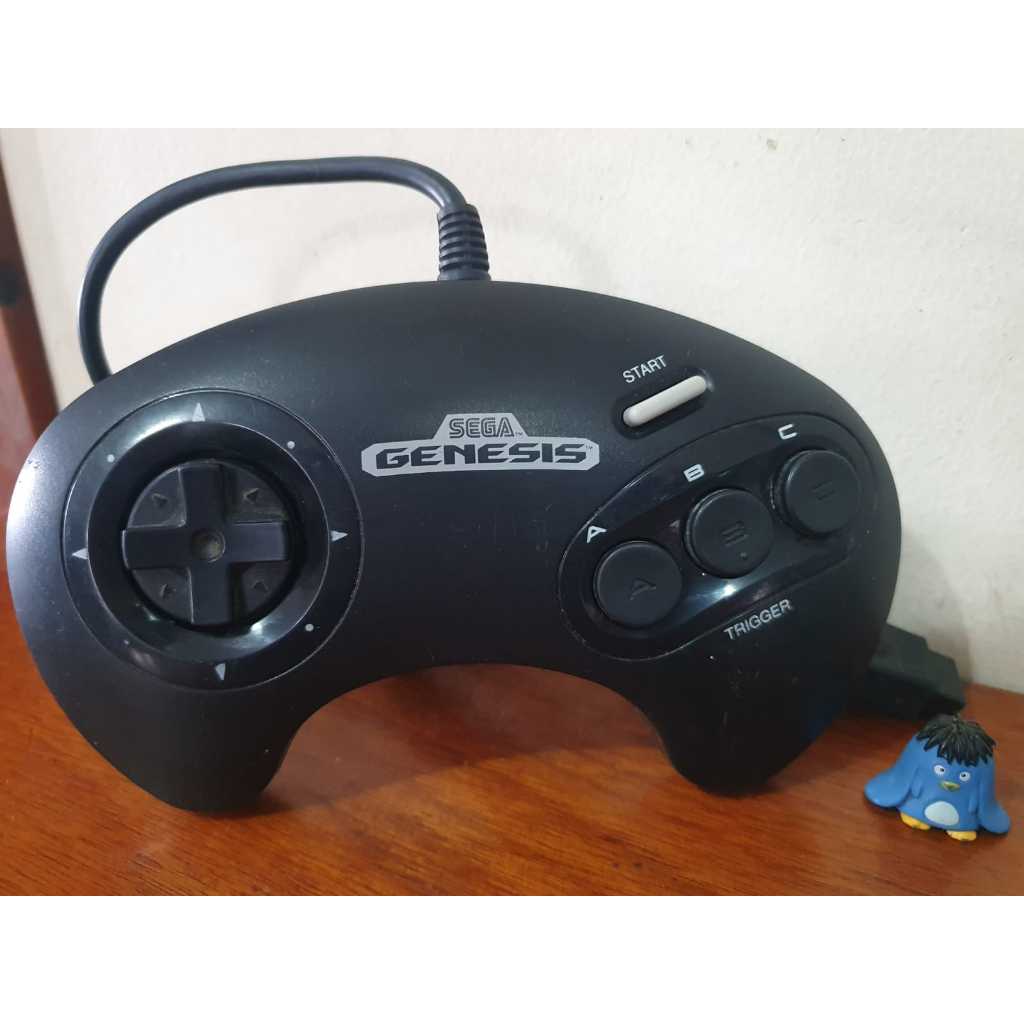 Sega Mega Drive Controle 3 Botões Genesis Original | Shopee Brasil