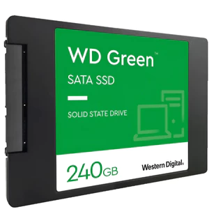 HD SSD 240GB SATA3 interno Western Digital WD Green WDS240G3G0A 240GB Verde