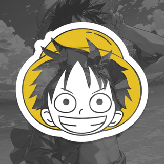 Adesivo Chapeu Luffy Piece Gabinete Básico Anime