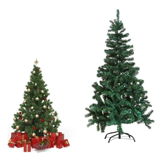 Árvore de Natal 150 cm 400 Galhos Super Cheia Grande Luxo Decoração de Natal