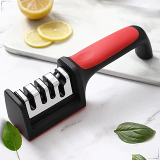 Afiador Profissional 4 em 1 – Facas e Tesouras em Aço Inox, Seguro e Prático em Oferta na Shopee