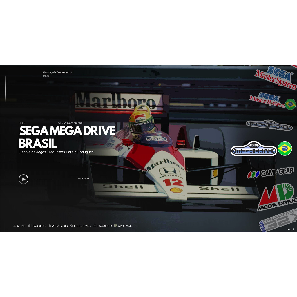 RetroBox Retrô Game Box 40 Mil Jogos Retrô + 2 Controles Cartão